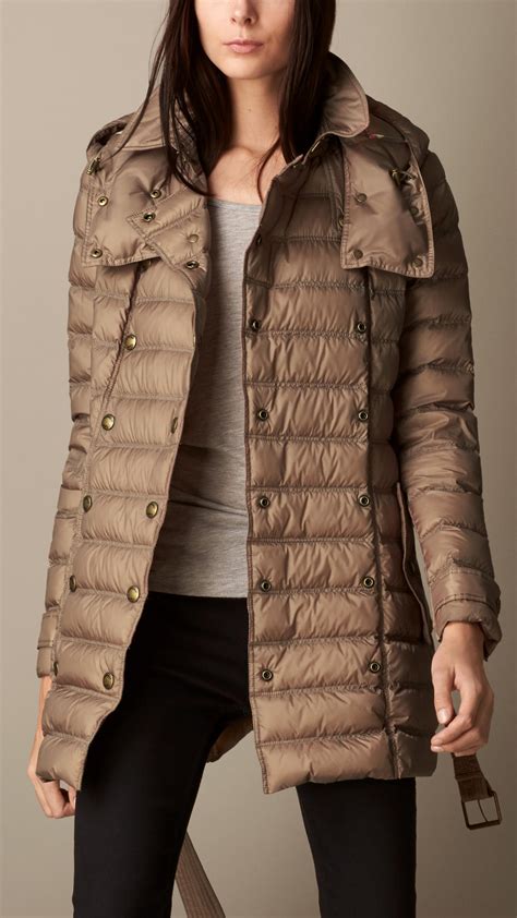 burberry burberry down coat long sleeved in 430683 for women|burberry cashmere jacket.